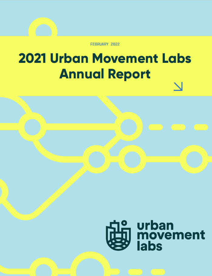 Uml 2023 Calendar Publications - Urban Movement Labs